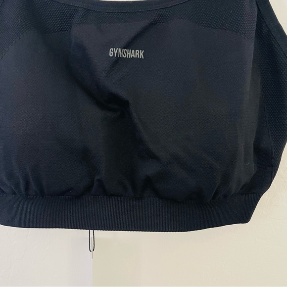 Gymshark Flex Strappy Black Sports Bra - Picture 5 of 9